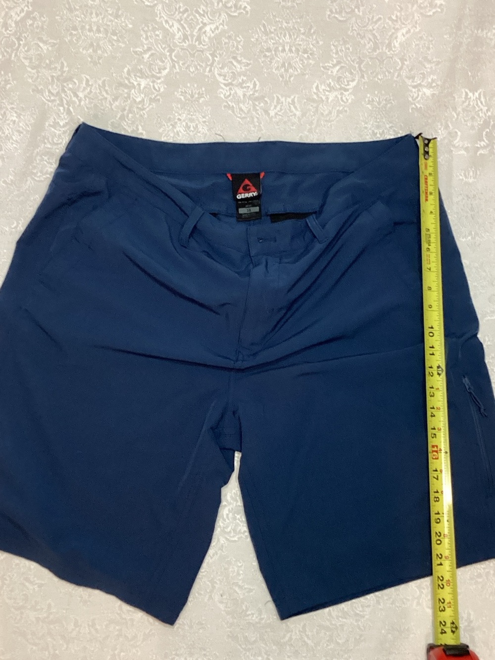Gerry Weber Men's Athletic Shorts in Navy Blue